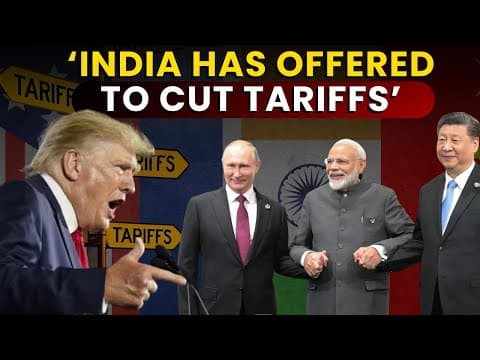 Trump's First Reaction After PM Modi, Xi & Putin SCO Meet: 'India Should Have Cut Their Tariffs...' thumbnail