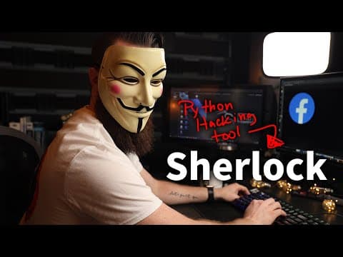 find social media accounts with Sherlock (in 5 MIN) thumbnail