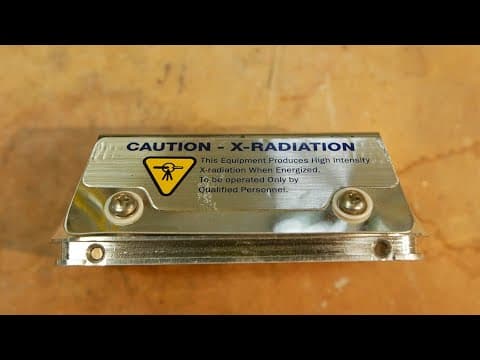Demo and teardown of an X-ray fluorescence gun (measures chemical composition) thumbnail