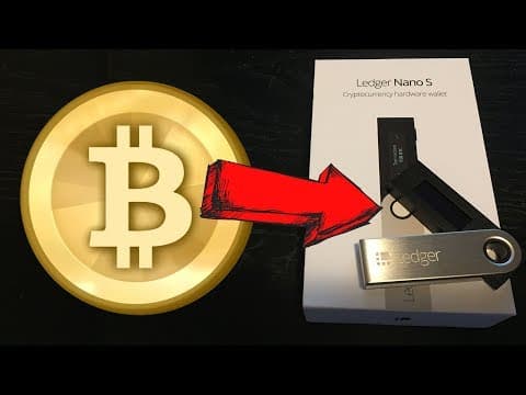 HOW TO STORE BITCOIN ON A LEDGER NANO S (Hardware Wallet) thumbnail