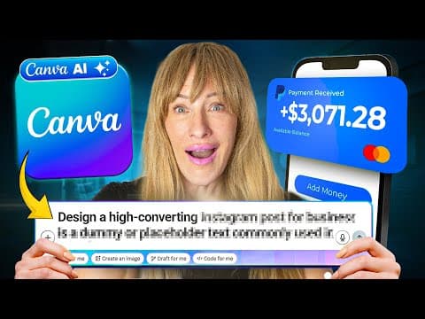 7 Canva AI Businesses To Make Money in 2025 thumbnail