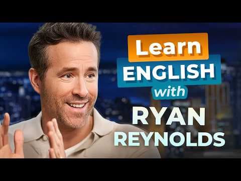 Learn Advanced English with RYAN REYNOLDS — Funny Interview thumbnail
