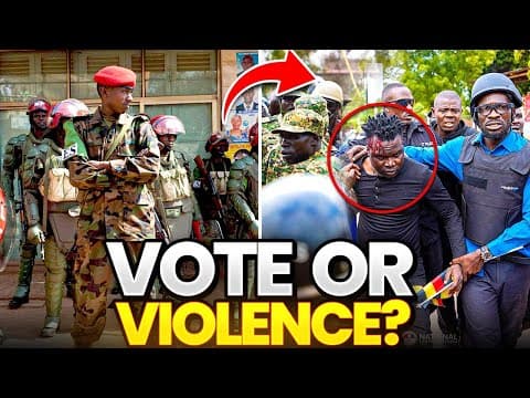 ELECTION UNDER SIEGE! Uganda Deploys Military On Election Day! thumbnail