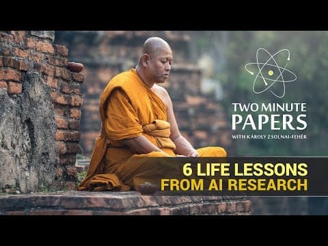 6 Life Lessons I Learned From AI Research thumbnail