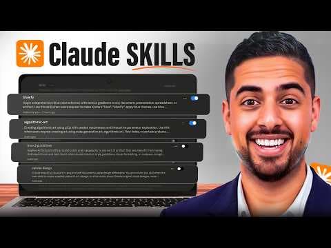 Claude Code's New SKILLS Are a Cheat Code thumbnail