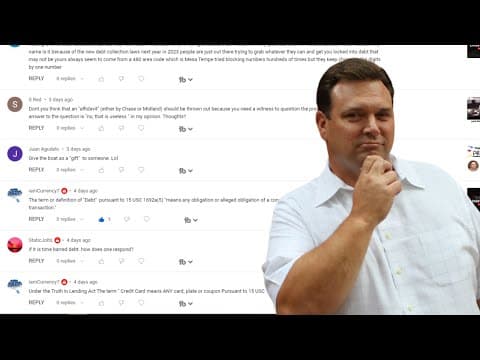 Questions in the Comments | Arizona Attorney Answers Debt Collection Question thumbnail