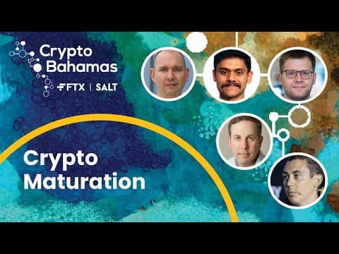Crypto Market Making & the Maturation of Digital Assets | Crypto Bahamas thumbnail