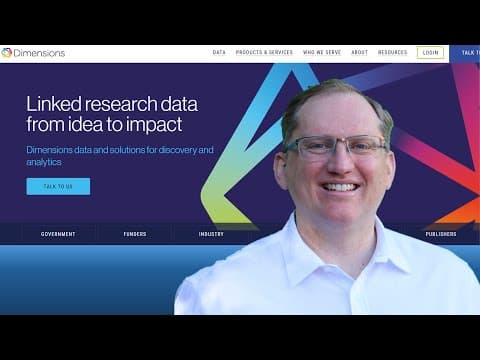 Dimensions AI - research article & dataset search thumbnail