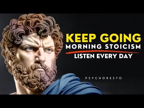 7 Stoic Life Lessons to Learn From Life’s Hardest Challenges - KEEP GOING | STOICISM thumbnail