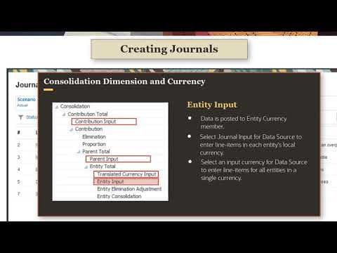 Overview: Get Started With Journals in Financial Consolidation and Close thumbnail