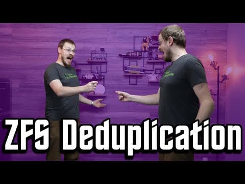 ZFS Deduplication in TrueNAS thumbnail