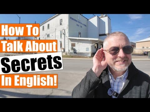 How to Discuss Secrets Effectively in English thumbnail