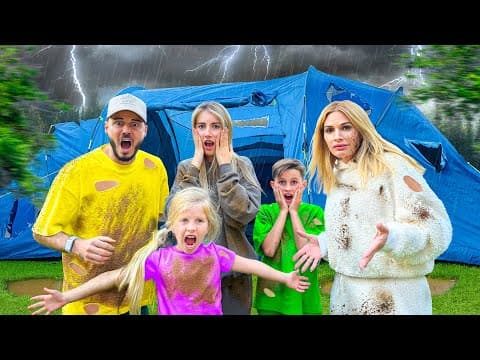 Last To Survive Camping Challenge *GONE WRONG!*😱 thumbnail
