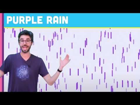 Coding Challenge #4: Purple Rain in Processing thumbnail