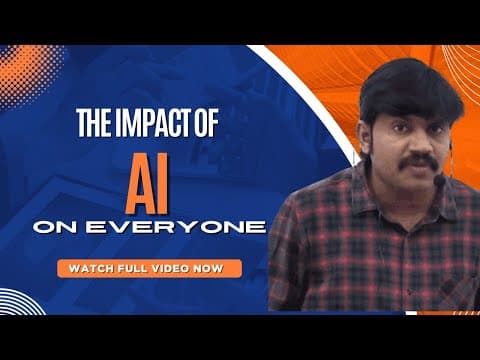 Impact of AI on Our Daily Life & the IT Industry | Opportunities & Challenges Explained thumbnail