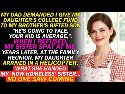 My Parents Demanded My Daughter's College Fund For Their "Gifted" Grandson—Now She's Worth $200M thumbnail