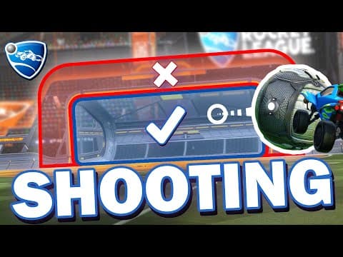 How To Shoot EFFECTIVELY In Rocket League thumbnail