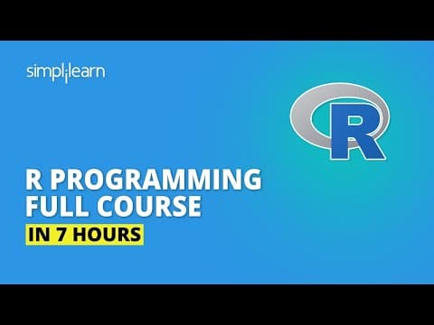 R Tutorial For Beginners 2026 | R Programming Full Course In 7 Hours | R Tutorial | Simplilearn thumbnail