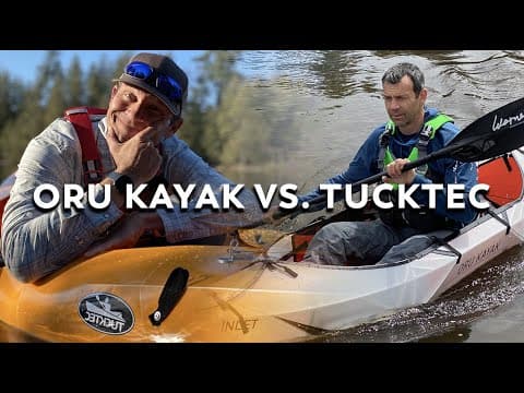 Oru Kayak Inlet vs Tucktec | Battle of the Folding Kayaks! thumbnail