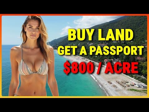 Countries Where Cheap Land at $800 an Acre Buys You Citizenship thumbnail
