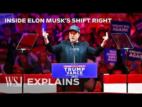 Why Elon Musk and His Tech Allies Want Trump to Win Now | WSJ thumbnail