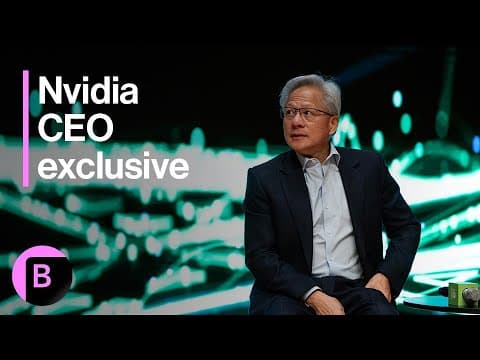 Nvidia CEO Huang on Blackwell Sales, Vera Rubin and China thumbnail