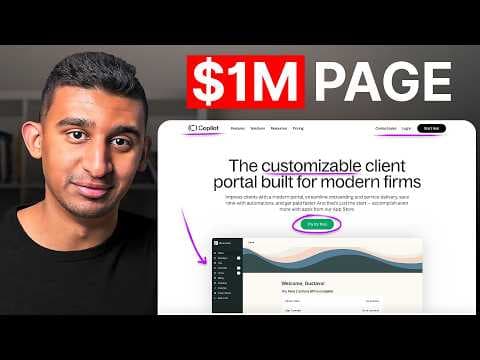 4 Proven Steps to Build a MILLION DOLLAR Landing Page thumbnail