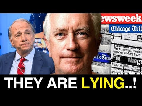 Ray Dalio and Mainstream are telling a lie: Top Economist warns thumbnail
