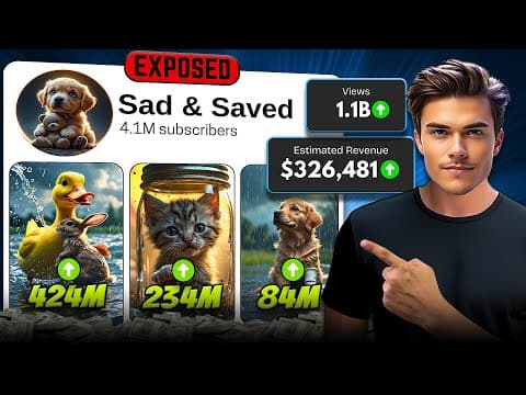 I Exposed a Viral YouTube Shorts Channel Built with AI (This Is INSANE) thumbnail
