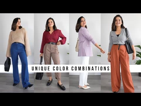 You need to try these color combinations | Office Outfits | Late Fall 2023 thumbnail