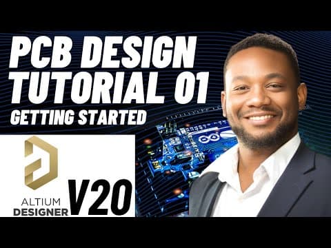 PCB Design Tutorial 01 for Beginners - Getting Started (Altium) thumbnail