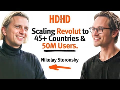 How Nikolay Storonsky Built a $45B+ Fintech Empire thumbnail
