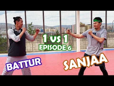 1vs1 Basketball challenge with Sanjaa. Episode 6 Г.Баттөр thumbnail