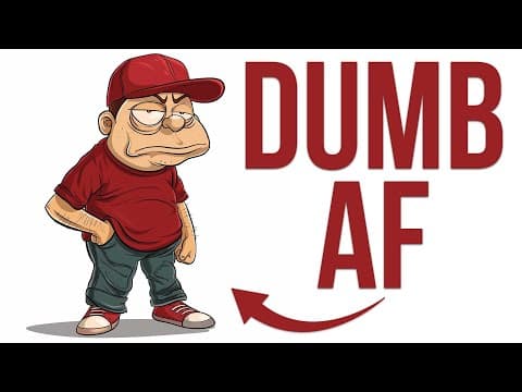 A Very Strong Case Why MAGA Voters Are Stupid thumbnail