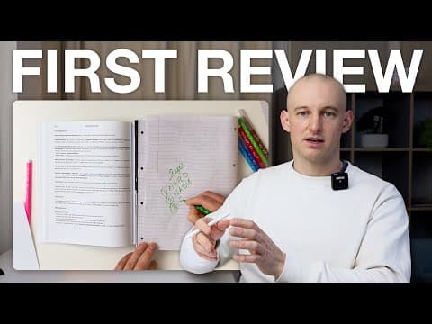 How To Study A NEW TOPIC (With Demo) - Read And Recall Technique thumbnail
