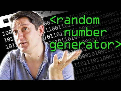 Random Numbers with LFSR (Linear Feedback Shift Register) - Computerphile thumbnail