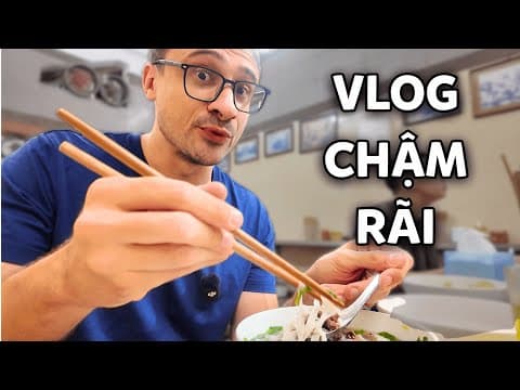 Vlog Chậm Rãi - Cùng mình đi ăn phở nổi tiếng Hà Nội | Học tiếng Anh giao tiếp hàng ngày thumbnail