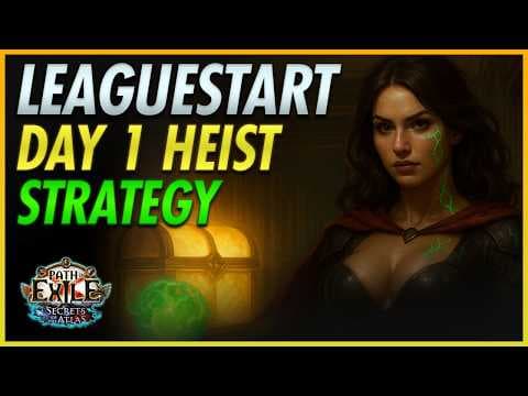 100 Chaos BEFORE Maps – Day 1 Heist + Recipe Strat (PoE 3.26) thumbnail