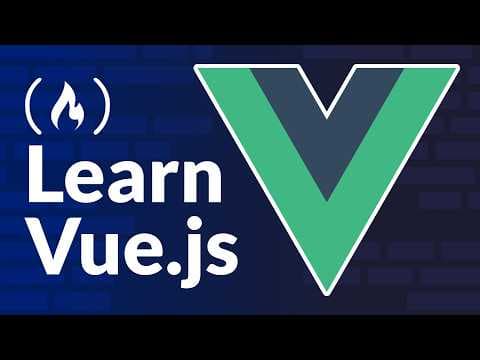 Learn Vue.js – Tutorial for Beginners thumbnail