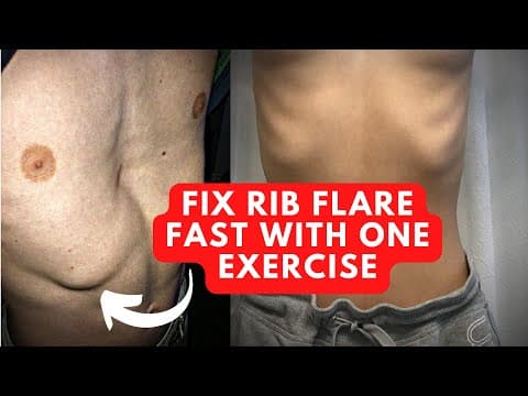 How To Fix Rib Flare With This 1 Powerful Exercise thumbnail