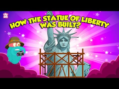 How Statue of Liberty Was Built? | What's inside the Statue of Liberty? | The Dr. Binocs Show thumbnail