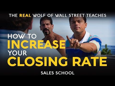 How to Increase Your Closing Rate | Free Sales Training Program | Sales School thumbnail