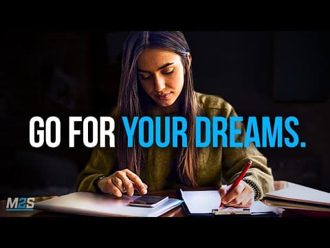 GO FOR YOUR DREAMS - Best Study Motivation thumbnail