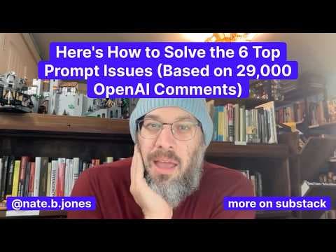 How to Fix the 6 Most Common ChatGPT Prompt Problems thumbnail