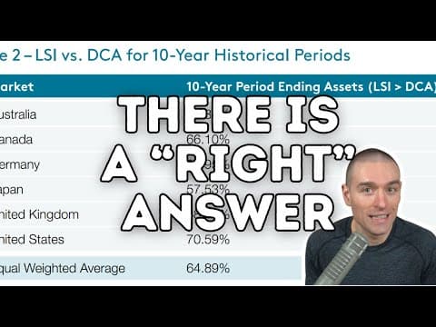 Should You Use Dollar Cost Averaging or Lump Sum Investing? thumbnail