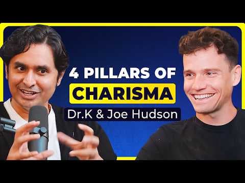 Stop Using Slimy Charisma. Do This Instead | Dr.K & Joe Hudson thumbnail