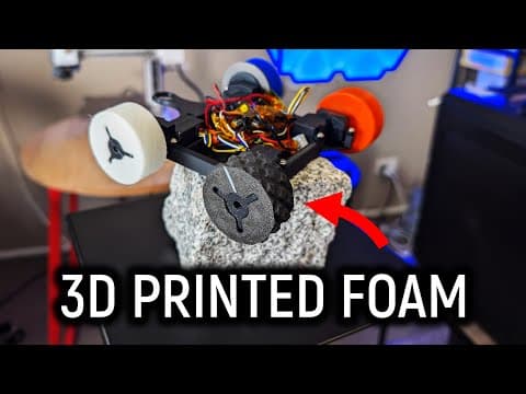 3D Printed FOAM Wheels - Do they work? thumbnail