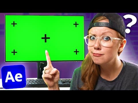 How to Use Tracking Markers and Remove Them (After Effects) thumbnail