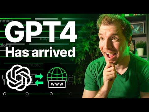 What is GPT4 and How You Can Use OpenAI GPT 4 thumbnail