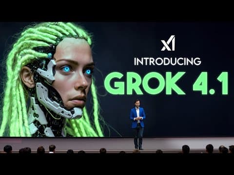 Grok 4.1 Just Dropped and Broke the Charts: Steals Gemini 3 Moment thumbnail